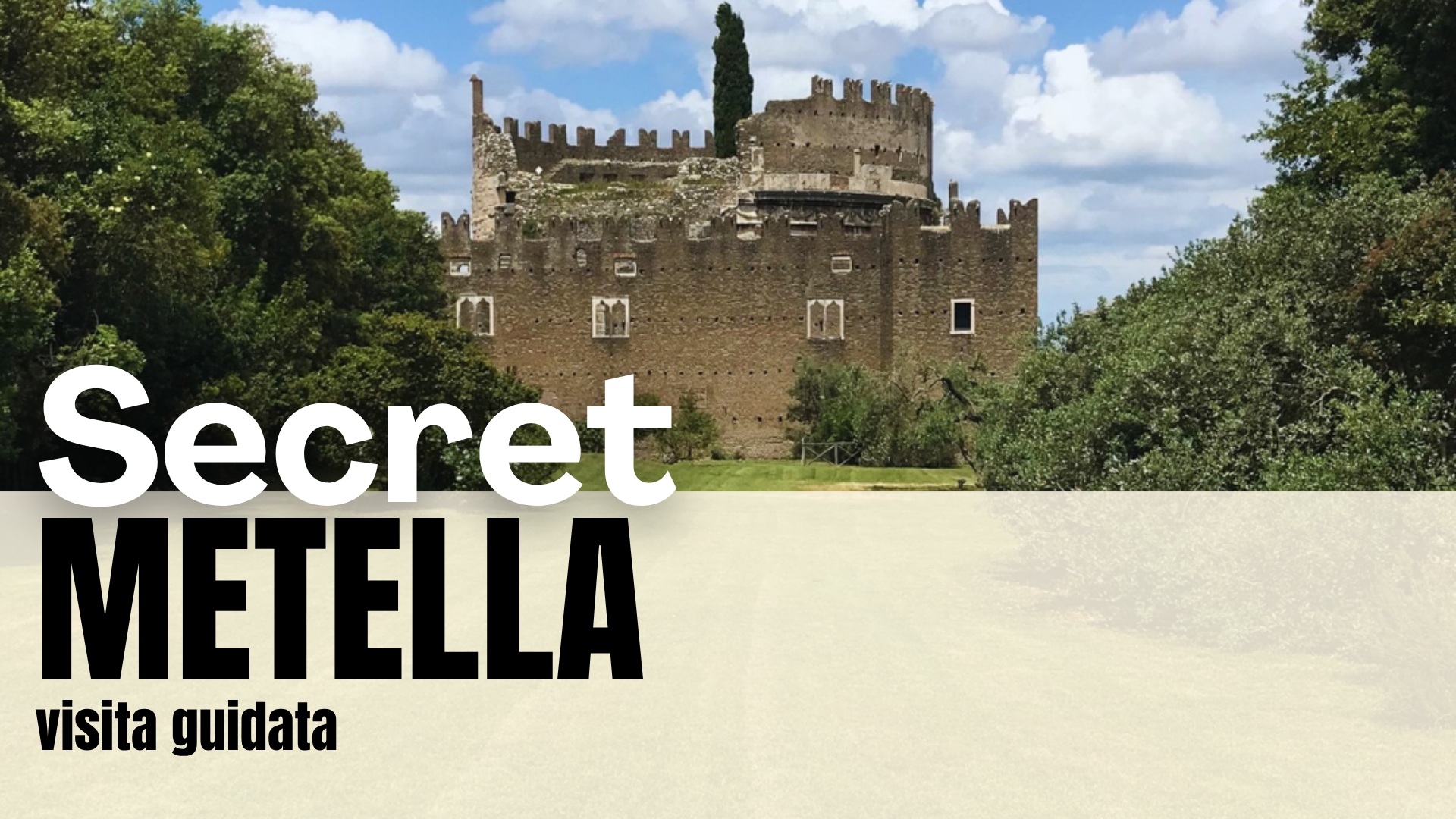 Secret Metella, il monumento simbolo dell’Appia svela il suo volto segreto
